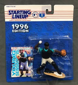 CHARLES JOHNSON Florida Marlins Starting Lineup SLU 1996 Figure & Card NIP - Picture 1 of 5