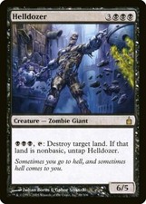 MTG Helldozer [Ravnica: City of Guilds] [Near Mint]