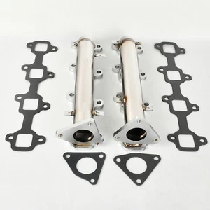 For 2001-2016 Chevy GMC Duramax Diesel 6.6L Stainless Steel Headers Manifolds - Picture 1 of 9