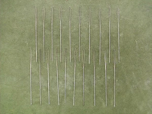Borsten, Schuhmacherborsten, Metallborsten, 20 Stück/11 cm, Schuhmacherwerkzeug - Bild 1 von 3