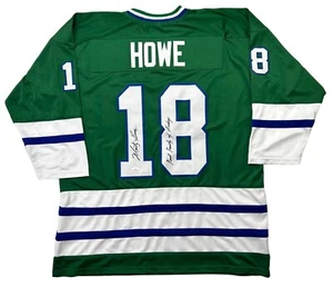 Marty Howe Signed Custom Jersey Inscribed "1st Family Of Hockey" (JSA) - Picture 1 of 6