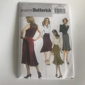 A-Line Skirt Size 6 8 10 12 Uncut Pattern Butterick B4859 - Picture 1 of 4