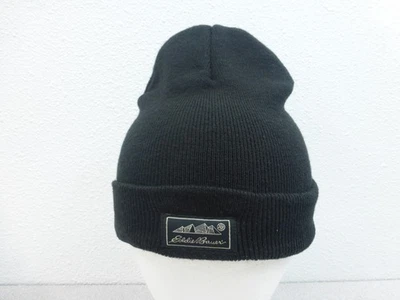 Gorra Eddie Bauer Puño Gorro Acanalado Negra Foto 1 de 3