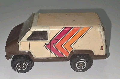 Tonka Van — 1978 Винтажный Литой Грузовик • Игрушечный Автомобиль Cream & Brown Steel Corp - Изображение 1 из 4