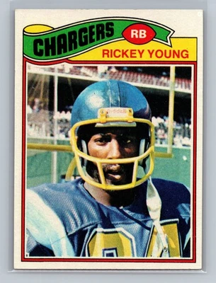 1977 Topps #384 Rickey Young San Diego Chargers - Image 1 of 2