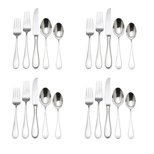 Reed & Barton Dalton 18/10 Stainless Steel 20pc Flatware Set (Service for Four) - Picture 1 of 6