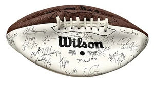 Dallas Cowboys 2000 Team signiert Football JSA zertifiziert Troy Aikman / (CSC047878) - Bild 1 von 6