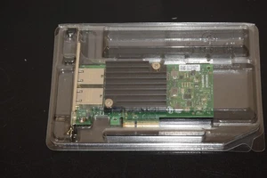 New Full Height Dell Intel Ethernet CNA X550-T2 4V7G2 PCI Express 3.0 x4 - Picture 1 of 4