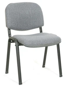 Poltrona fissa venere grigio per ufficio da attesa m0294-03 - Foto 1 di 2