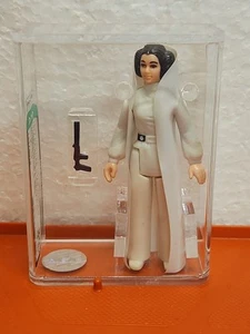 Star Wars 1977 Princess Leia AFA Graded 75+ Kenner Original Taiwan Stamp  - Bild 1 von 6