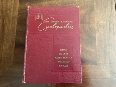 CYCLOPEDIA Railway Engineering& Maintenance, 1948, 1218 pages, 7th edition,HC - Image 1 of 4