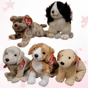 🐕 Lot of TY Beanie Baby DOGS - MWMT'S - Picture 1 of 6