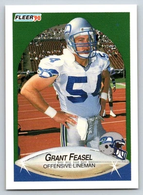 1990 Fleer - Grant Feasel #265 (RC) - Image 1 of 2
