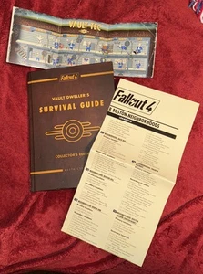 Fallout 4 Survival Guide Collector's Edition Hardcover 1. Edition + Extras!  - Bild 1 von 8
