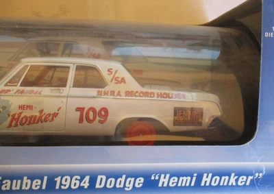 🔥Bud Faubel 1964 Dodge "Hemi Honker" 1:18 Highway 61 puertas capó apertura 1/18 Foto 1 de 4