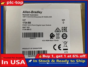 Allen-Bradley 1734-IB8 8 Point Digital Input Module 1734IB8 AB US - Picture 1 of 3
