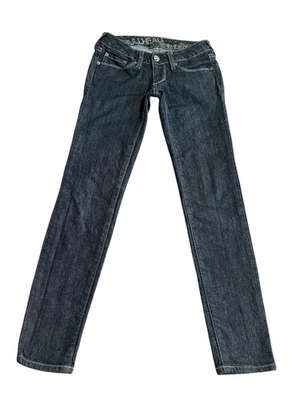 Bullhead 紧身牛仔裤青少年尺寸 00 Solana 极限蓝色锥形牛仔裤 — 第 1/4 张图片