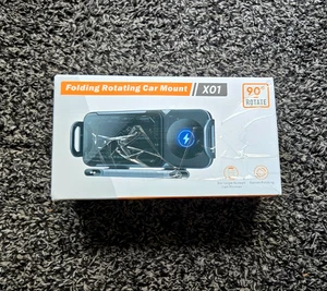 High Intelligent Mobile Phone/Pad Holder - 2 in 1 Auto Rotating Car Charger Fast - Picture 1 of 8