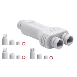 1 to 2 POE Repeater Ip66 Waterproof 100mbps Extend 100M Transmission Distance - Picture 1 of 13