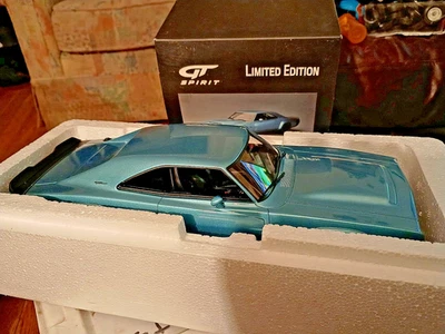 1968 DODGE SUPER CHARGER SEMA CONCEPT СИНИЙ ПОЛИЭТИЛЕН 1:18 SPIRIT GT841 СМОЛА ACME GMP - Изображение 1 из 4