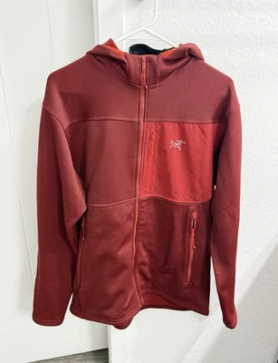 Arc'teryx Fortrez Fleece Jacket - Mens Large Polartec Hoody - Great Shape - Red - Image 1 of 4
