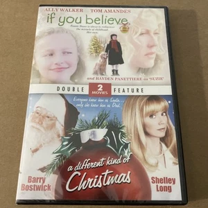 If You Believe / A Different Kind of Christmas (Double Feature) NEW & SEALED - Picture 1 of 2