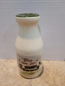 Buckeye Stoneware Toms Ice Cream Bowl Milk Bottle - Picture 1 of 10