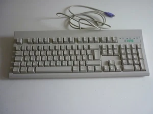 KEY TRONIC KT800PS2UK12 KEYBOARD TIME KEYTRONIC UNTESTED - Picture 1 of 3