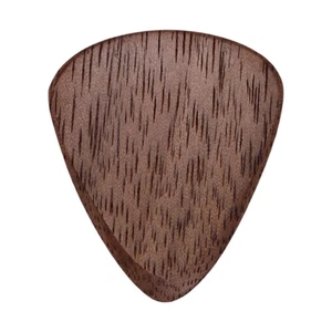Walnut Wood Guitar Pick - 3.0 mm - 351 Wedge Shape - Handmade Exotic Plectrum - Picture 1 of 1