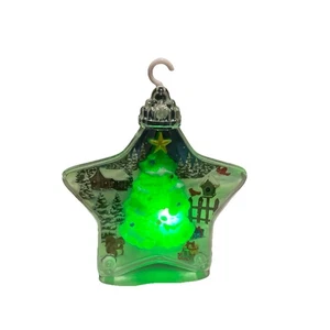 Star Figurine Lighted Music Plays We Wish You Merry Christmas - Picture 1 of 4