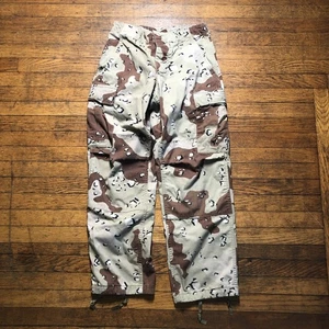 Vintage 80s Desert Chocolate Chip Camo Combat Trousers Men’s XS X-Short (26x27) - Bild 1 von 13