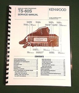 Kenwood TS-60S Instrukcja serwisowa - Pokrowce na karty premium i papier 28 funtów! - Zdjęcie 1 z 1