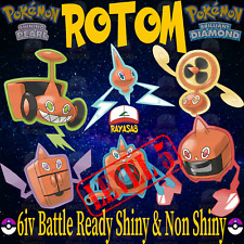 Pokemon Rotom Shiny 6iv Best Stats Brilliant Diamond and Shining Pearl Home