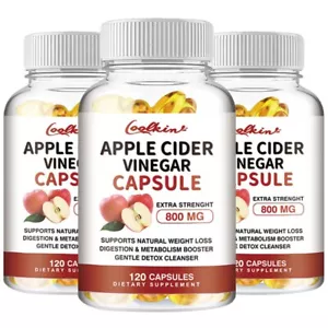 Apple Cider Vinegar - Cleanse & Detox, Weight Loss, Boost Metabolism - Picture 1 of 10