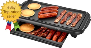 Electric Griddle with Warming Tray Smokeless Indoor Grill Nonstick Surface - Picture 1 of 8