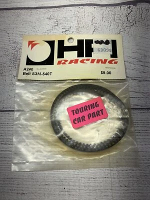 VINTAGE HPI 540 Tooth S3M Belt Rubber Black (1) A240 BOX D1 - Image 1 of 2