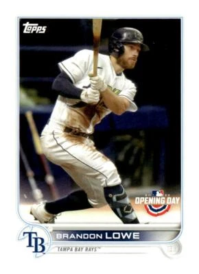 2022 Topps Opening Day #12 Brandon Lowe RAYS - Image 1 of 2