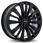 20&quot; Black Wheel For 2015-2021 Lexus NX300h RC350 20x8 5x114.3 ET35 CB60.1 RTX 08