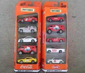 Matchbox 1998 Coca Cola 5 Pack Gift Set 35999 & 96487 BRAND NEW! LOWEST PRICE! - Picture 1 of 5