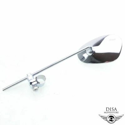 Moped Mofa Motorrad Spiegel verchromt 911/2 LINKS BUMM für Kreidler Hercules