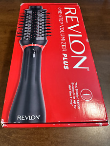 REVLON One-Step Volumizer PLUS 2.0 Hair Dryer and Hot Air Brush Black/Red