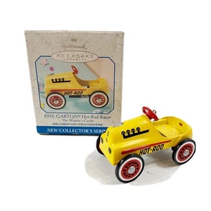 Hallmark Winners Circle Series #1 Ornamento 1956 Garton Hot Rod Racer De Colección-1999 - Imagen 1 de 9