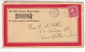 Werbung: 1913 Standard Lackwerk Holzoptik, Port Richmond, NY (S34731) - Bild 1 von 2