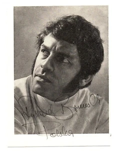 unbekannter Schauspieler ➔ AK mit Autogramm ➔ DDR ➔*aus Sammlung* - Bild 1 von 2