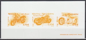 France Sc2913a, c, g Motorcycle, Honda 750 Four, Harley Davidson, Deluxe Sheet - Picture 1 of 1
