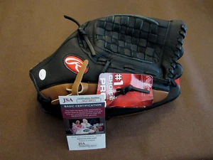 AMOS OTIS 5 X ALLSTAR 3 X GG KC ROYALS HOF METS SIGNED AUTO RAWLINGS GLOVE JSA - Picture 1 of 4