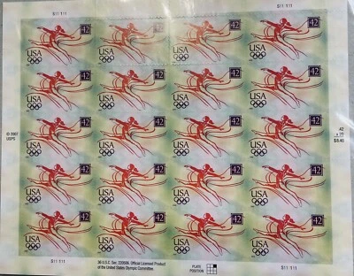 US #4334, 2008 42c SUMMER OLYMPIC GAMES - BEIJING CHINA, SHEET / PANE  of 20 MNH - Image 1 of 4