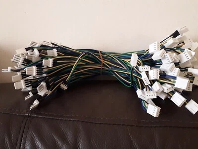 PWM 4 Pin Male to 4 pin Female 12v CPU VGA Fan Power Extension Cable 20cm - Image 1 of 4