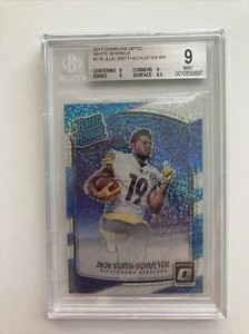 BGS 9 MINT 2017 Donruss Optic JuJu Smith-Schuster RC White Sparkle /20 Rookie SP