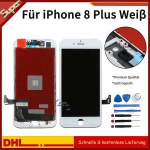 Für iPhone 8+ Plus Display LCD Retina TouchScreen 5.5'' Bildschirm Ersatz Weiß - Bild 1 von 7
